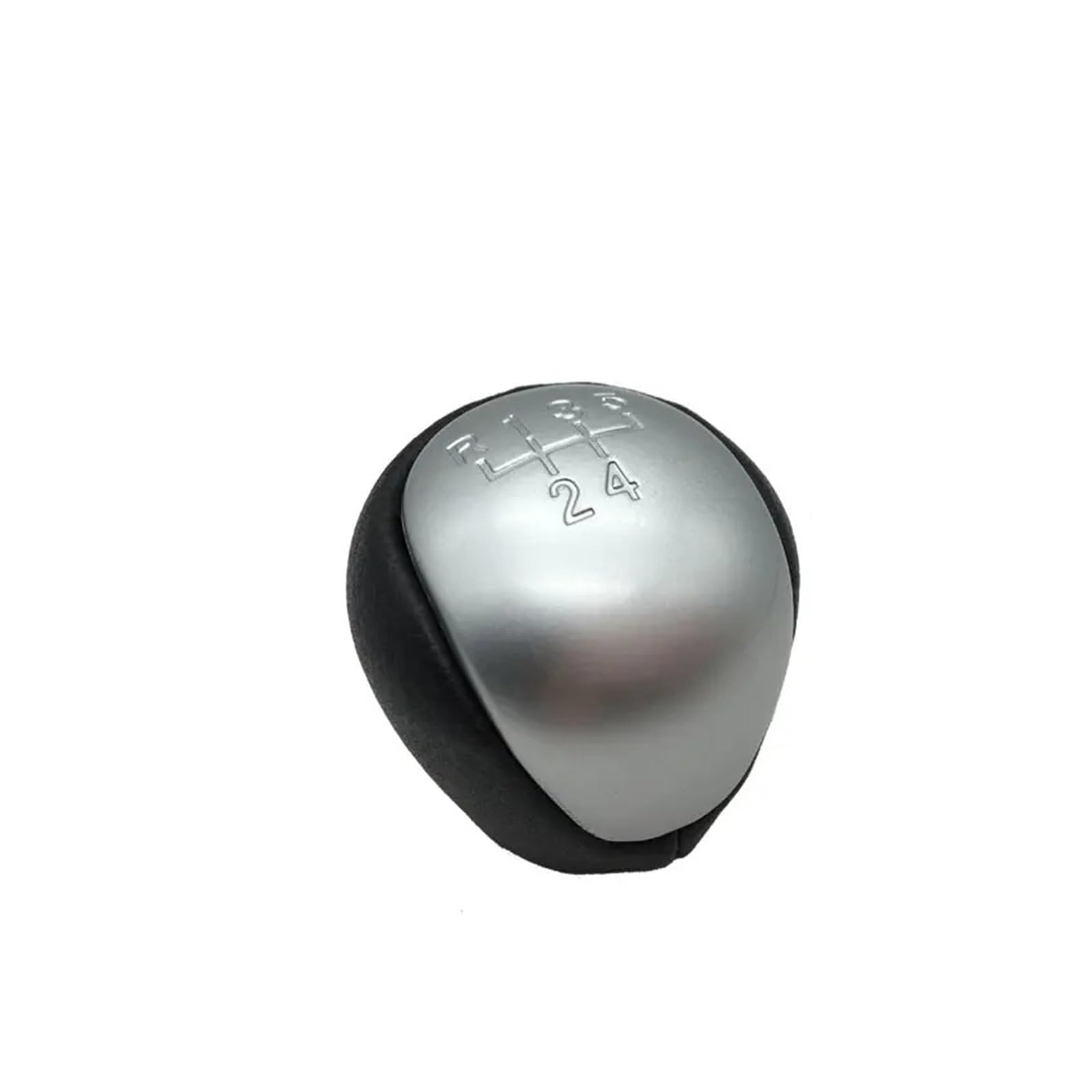 Mkgkacvcpt 5S Silver Manual Shifter Knob For Hyundai For Elantra For Touring For I30 5 6 Speed Car Shift Gear Knob Manual Mt Shifter Lever Head Handball(5S Silver)