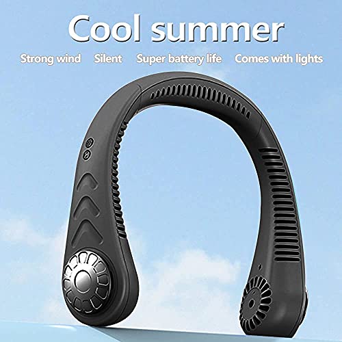 Hals Ventilator Draagbare Hangende Hals Ventilator, Koeling Neckband Fan, oplaadbare wearable nekventilator Bladeless… - Image 3