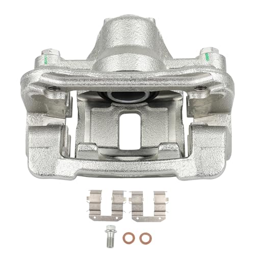 Image of 19B6390 Rear Left Disc Brake Caliper w /Bracket
