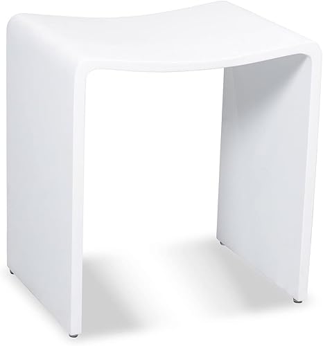 Miniatura 8 de Refine RM2 - Silla de ducha de hormigón, taburete de ducha impermeable, asiento de baño, apto para FSA HSA, uso médico, capacidad de peso de 300