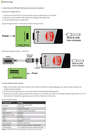 Original Mplab Pickit4 In-Circuit Debugger/Programmer Fast Debugging And Programming Pickit 4 Mplab X Ide Increased Functionality Supports More Advanced Interfaces @Xygstudy #TOP1