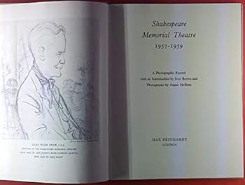 Shakespeare Memorial Theatre 1957-1959: A Photographic Record