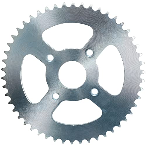 Yoxufa 420 Chain 50T Tooth 40Mm Rear Drive Wheel Sprocket For Coleman Bt200X Ct200U Trail 200 Ct200U-Ex Baja Warrior Heat Massimo Mb165 Mb200 196Cc 5.5 6.5Hp Powersports Mini Bike Silver Parts #TOP5