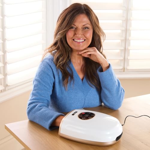 3 PAGEN® Hand-Massagegerät mit Wärme und Kompression – kabellos für flexible Nutzung – 3 Intensitätsstufen - Entspannung für Hände & Handgelenke – Akkulaufzeit 2-3 Stunden