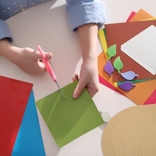Papier kraft de 19,1 x 19,1 cm marron et résistant pour pliages complexes - 40 Pcs