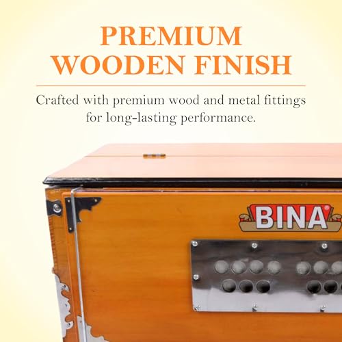 Harmonium BINA No 9 soufflet multifold instrument musique indienne