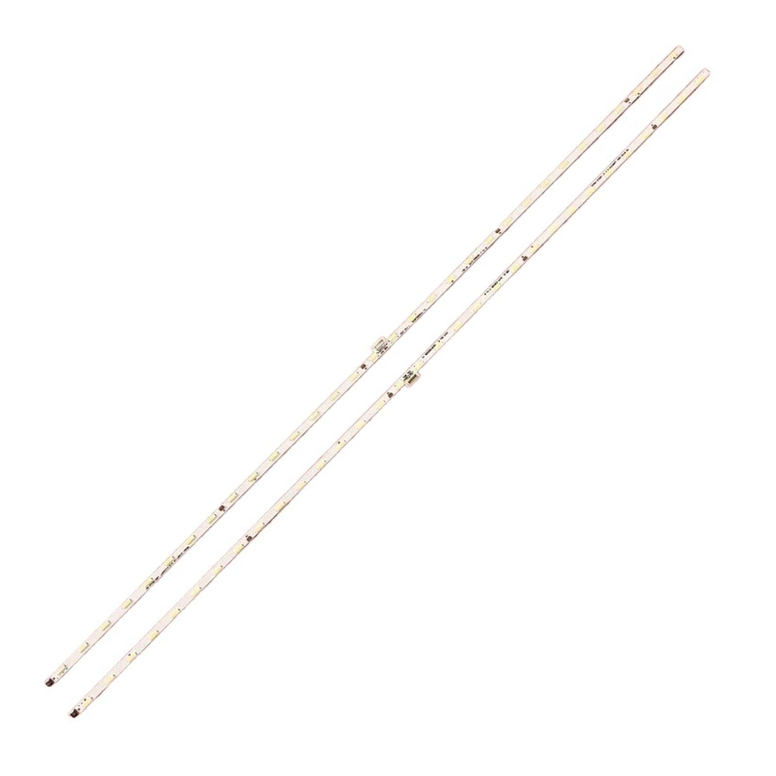 Tira de retroiluminación LED compatible for TCL 55P6US, 55U7700C, 55Q1D, 55A950U, 55U77CMC, 55C2, 68-748270-1BE, 4C-LB5532-HR06, 55HR720S46B0(2pcs set For 1 TV)
