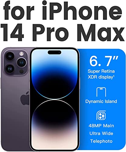 Image of DIZORO iPhone 15 Pro Max Case,Compatible with MagSafe, Premium Designer Lightweight Trendy Non Yellow Military-Grade Drop Protection & Hard PC Back Cover Slim Transparent Anti-Scratch Shockproof