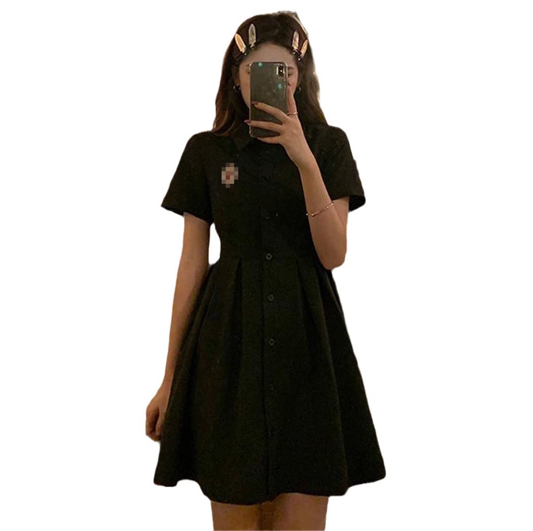 Robe courte vintage d'été pour vos terrasses et soirées de bal amples - 6