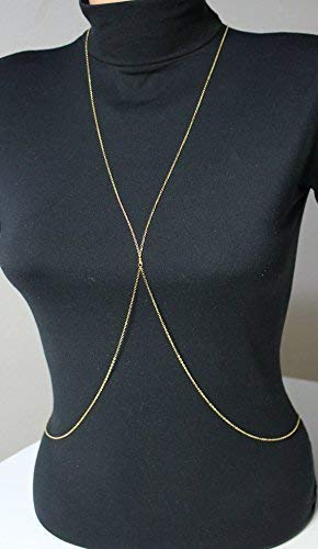 Gold Belly Chain, Body Jewelry 