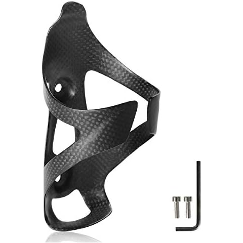 Gazeer 1PCS Ultra-Light Full Carbon Fiber Bicycle Bike Drink Water Bottle Cage Holder Brackets for Road Bike MTB Cycling Cover