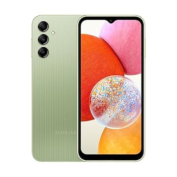 Samsung Galaxy A14 128GB 4G Wi-Fi Tela 6.6'' Dual Chip 4GB RAM Câmera Tripla de até 50MP + Selfie 13MP Bateria de 5000mAh - Verde Lima