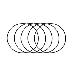 Uxcell 5er Pack O-Ring-Dichtungen 80mm