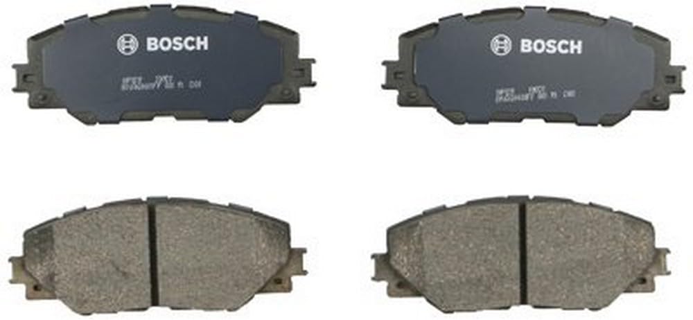 Bosch Automotive BP1078 QuietCast Premium Semi-Metallic Disc Brake Pad Set For: Subaru Forester, Legacy, Outback, B9 Tribeca, Tribeca, WRX, Front — view 100