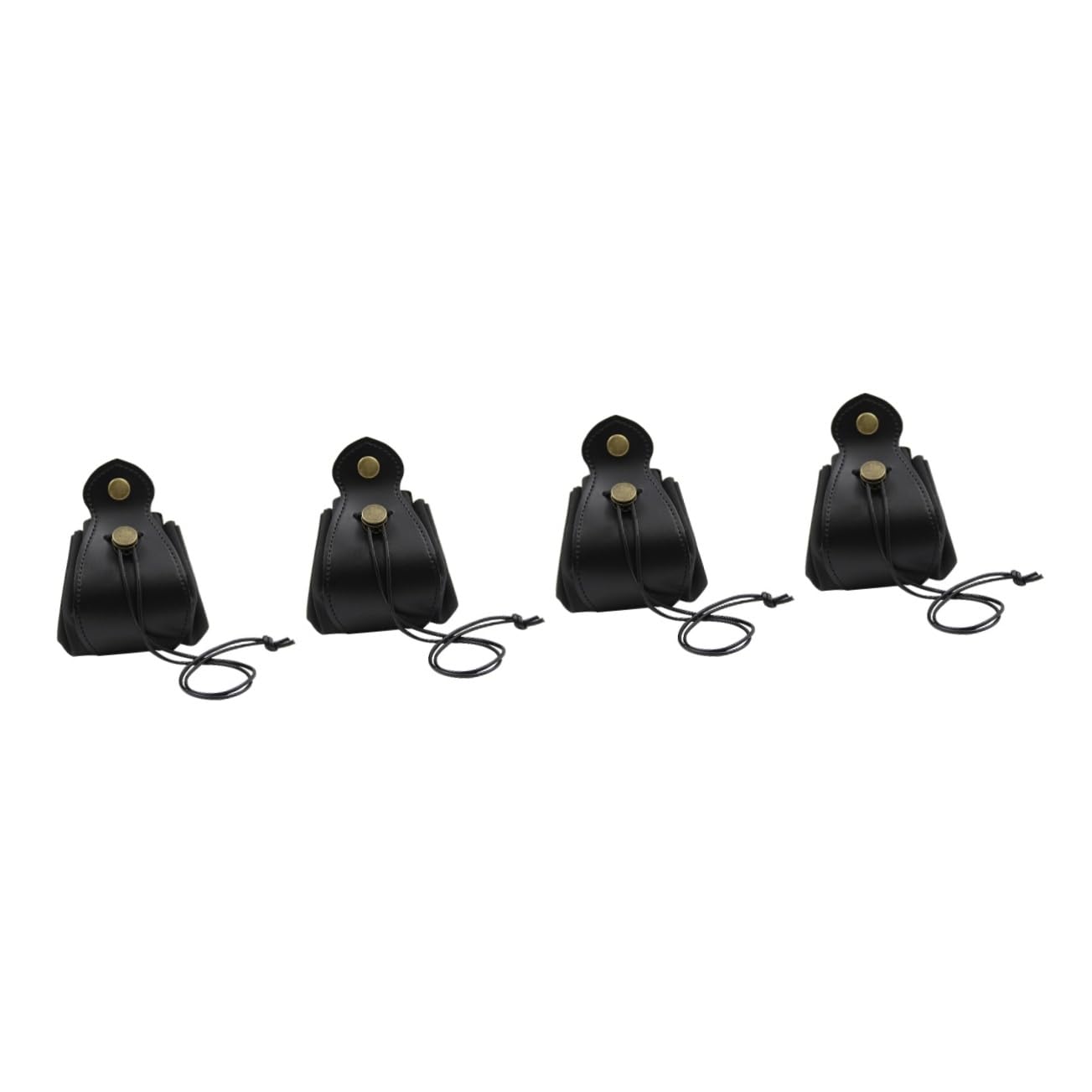 Sosoport 4 Pezzi Custodia Per Dadi Compatto Borsa e Vassoio Per Dadi Sacchetto Di Perline Di Gioco Buste Polvere Viaggio Gioco Custodia Marsupio Piccolo Vassoio Pelle