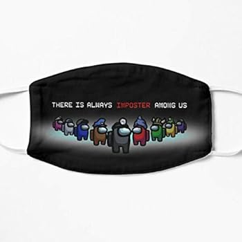 Amazon Com There Is Always Imposter Among Us Mask Home Kitchen