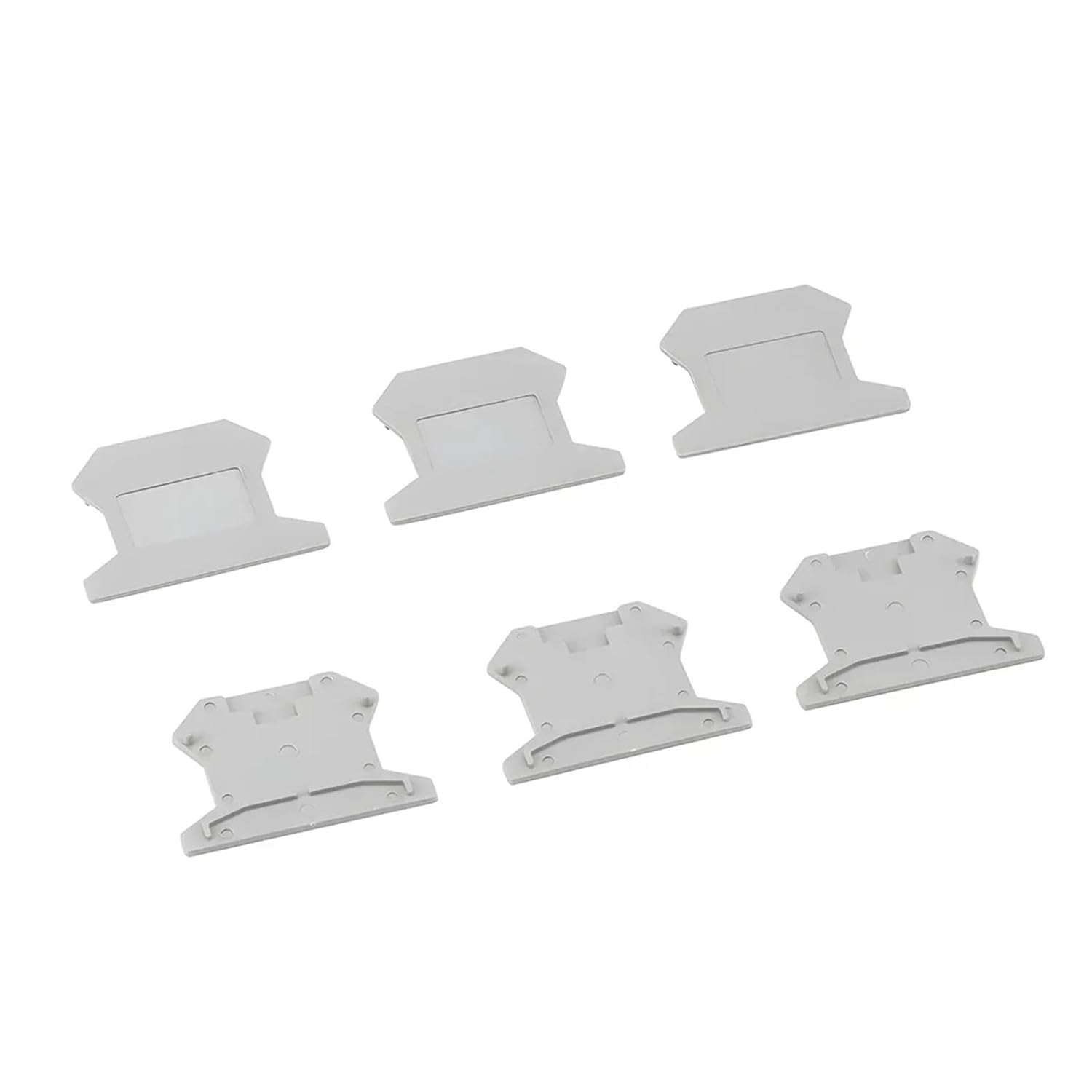 100 pcs. End Cap D-UK 2.5 for Terminal Block UK-2.5B End Plate DIN Rail Terminal Block Accessories D-UK2.5