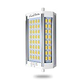 ▷LUZ Omnidireccional - El ángulo del haz es de 200 °, ideal para iluminación residencial y comercial. 3000-3300lm super brillante, lámpara de LED modelo de perla: 64x 5630SMD.
