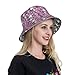 Siarnew Unisex Fashion Bucket Hat for Women Men, Summer Outdoor Sun UV Protection Casual Fisherman Cap Skull Floral