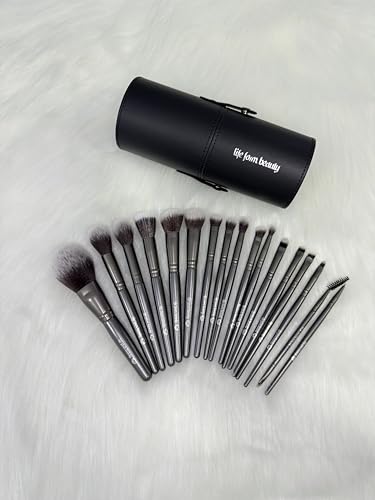 Life Form Beauty Professional Makeup Brushes Kit with Soft Synthetic Bristles + Case — view 5
