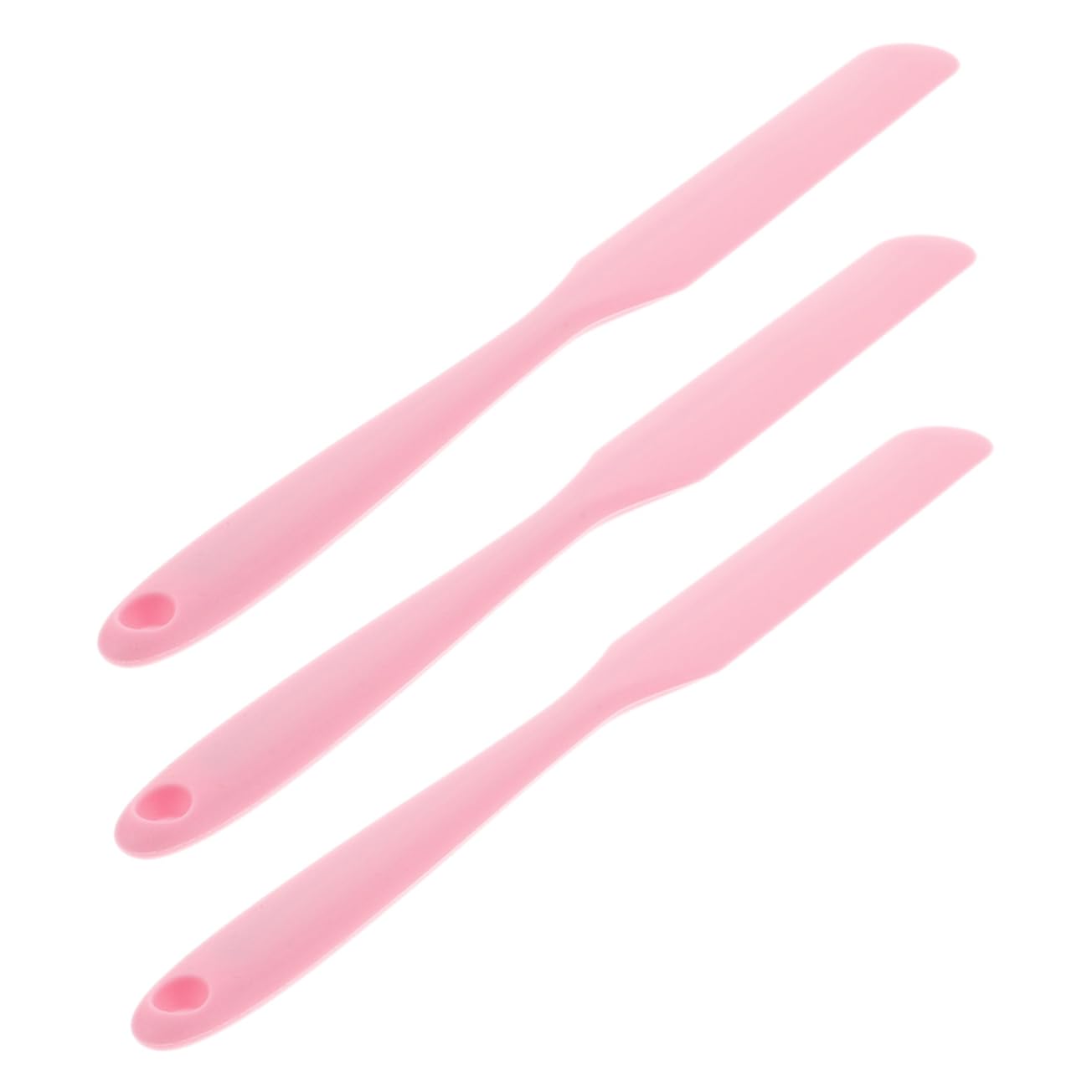 FOMIYES Efficient Hair Removal 3pcs Reusable Silicone Waxing Sticks Non-stick Wax Applicator Tools for Women Body Hair Removal Accessories