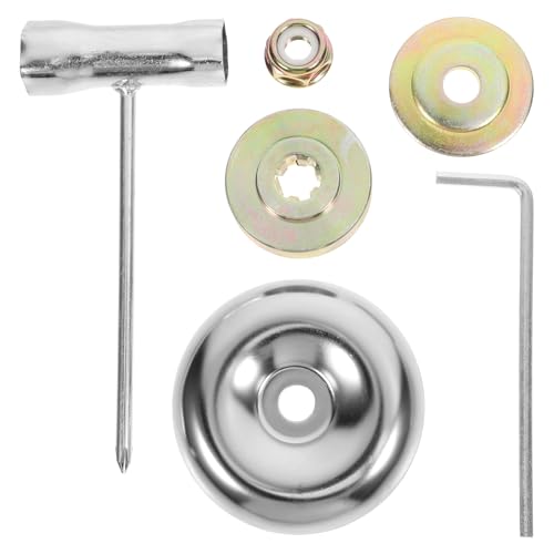 BESPORTBLE 6pcs Blade Adapter Attachment Maintenance Kit for String Trimmers and Brush Cutters Lawn Mower Blade Adapter Tools and Accessories Compatible