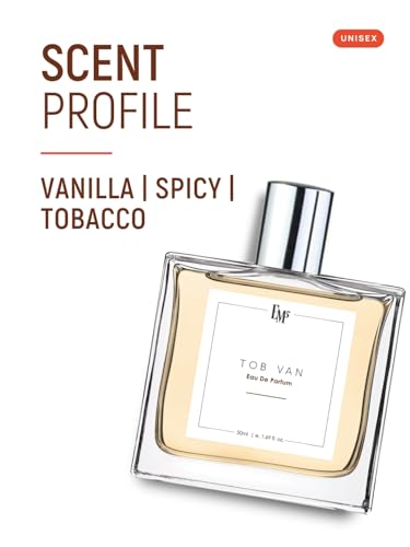 Image of EM5 Tob Van EDP Unisex Perfume | Spray for Men & Women | Strong & Lasting | Day & Night Fragrance | Tobacco Vanilla Warm Spicy | Gift for Him /Her | 50 ml