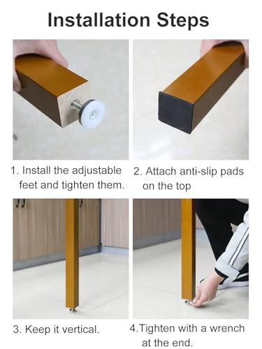 Wood Slat Room Dividers Floor to Ceiling, 8 7 6 5 4 3 Feet Tall Wall Partition Screen Post for Office, Stairway, Lofts and Porch, Modern Living Room Decorative Panel(10 Pack,175cm/68.8in/5.74ft)