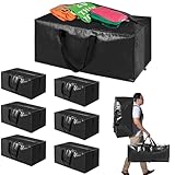 Freetis 6 Bolsas de Mudanza, Bolsas de Mudanza Grandes, Bolsas de Almacenamiento de Alta Resistencia, Asas Resistentes y...