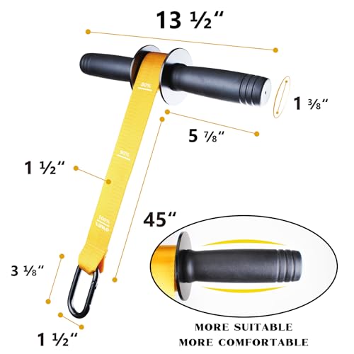 Image of VAIIO Forearm Strengthener and Wrist Roller with Quick Locking Mechanism - Durable PVC Anti-Slip Grip Handles - Perfect for Men and Women - Ideal for Hand, Wrist, and Forearm Strength Training