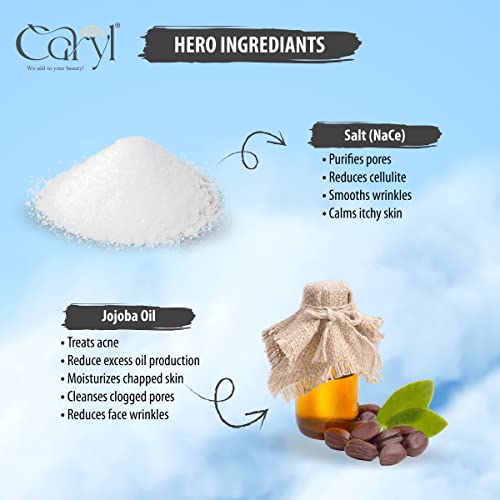 Image of Caryl 200 GM Deep Exfoliation and Dead Skin Remover Scrub| Revitalize All Skin Cleanser Scrub | Travel Size for Office and Outdoor Use | Suitable for Men and Women