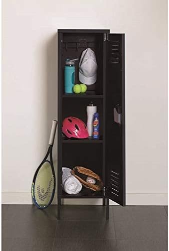 Office Dimensions Personal Locker Storage Cabinet, Black