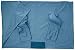 InnovaGoods Batamanta Individual con Bolsillo Central Faboulazy-Azul, 130 x 170 cm