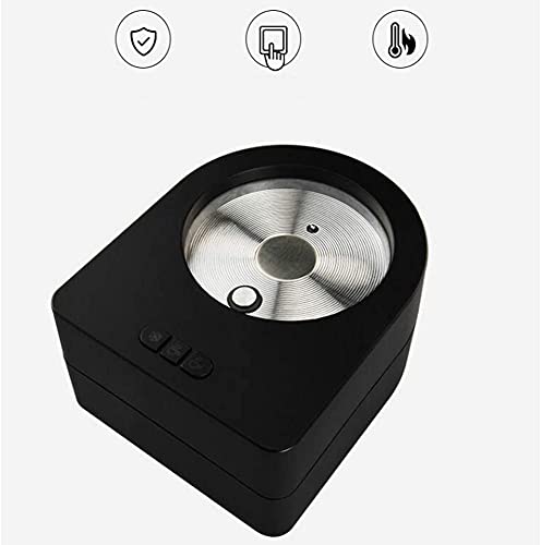 LSDRALOBPOI Vaporizador de Leche Batidora de Leche Calentador de Leche Base Desmontable del espumador de Leche de 550 W para Servir fácilmente el Calentador de Leche 1025 - Imagen 8