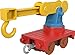 Thomas & Friends Motorized Toy Set Muddy Fix ‘em Up Friends Carly the Crane & Sandy the Rail Speeder for Preschool Pretend Play Kids Ages 3+ Years