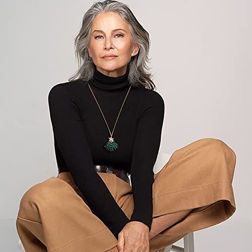 Classyzint Christmas Necklace For Women Long Christmas Tree Pendant 14K Gold Plated Alloy Cute Holiday Necklace Sweater Chain Statement Christmas Gifts… #TOP1