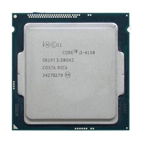 Image of Core i3 4130 /4150 /4160 /4170 /4330 /4340 /4350 /4360 /4370 4th Generation, 2.9 GHz Upto 3.8 GHz, LGA 1150 Socket, 2 Cores, 4 Threads, 3 /4 MB Cache, Desktop Processor, 1 Year Warranty (Silver)