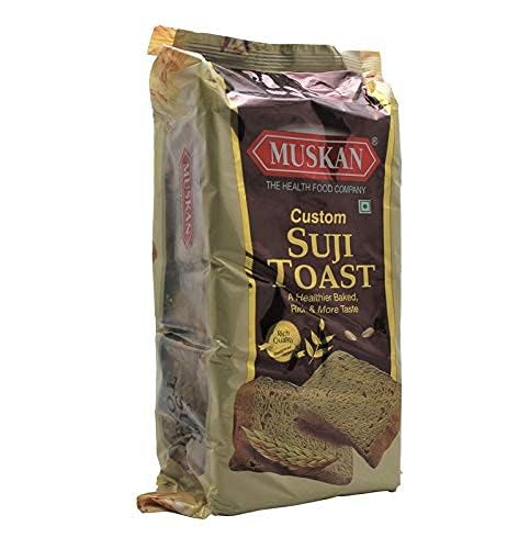 MUSKAN Custom Suji Rusk Tasty Crunchy Crispy & Delicious Best 100% Vegetarian Rusk for Tea Time Snacks (Pack Of 24) 400g each (B0CV7ZSSKG) Amazon Price History, Amazon Price Tracker