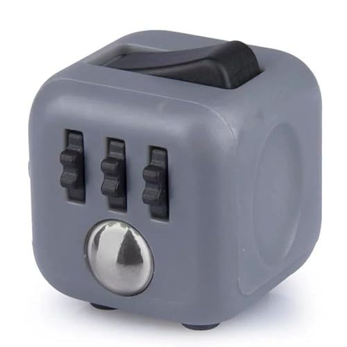 Antsy Labs The Original Fidget Cube, Stress & Anxiety Relief Desk Toy with 6 Sides, Gadget for Focus, Sensory Processing Challenges, Fun Gift for Kids, Teens, & Adults, Pocket-Sized, Graphite