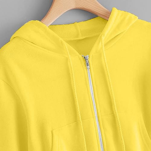 Moletom feminino de manga comprida com capuz e ajuste solto, cardigã básico, outono, inverno, 2024,