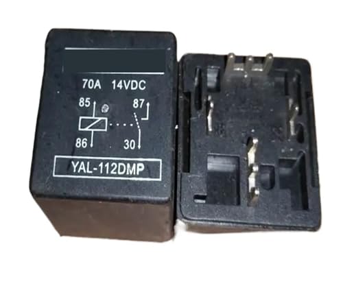 Relais YAL-124DMP 70A puissance commutable 12V 24V à 4 broches robustes