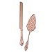 Ivy Lane Design Set Cake Server, Rose Gold