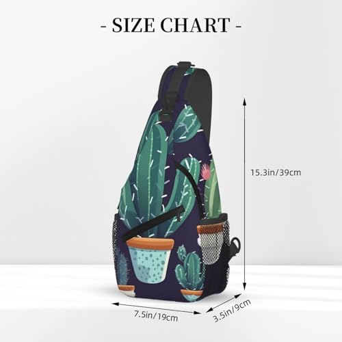 Bolso Crossbody Unisex Negro Casual para Senderismo miniatura 3
