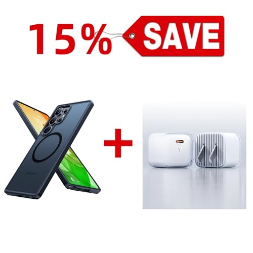 TORRAS Low Temp 30W USB C Charger & Magnetic Case — Buy Together to Save 15%