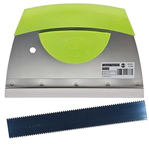 Wolff (Uzin Utz Tools) ErgoStar kleefspatel moederspatel 21 cm incl. A2 tandlijst by DeinBoden24.de