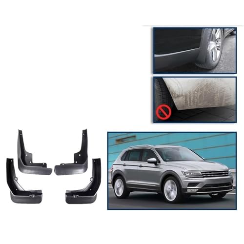 Kit de coche para Tiguan L Allspace: viaja sin salpicaduras en tu MK2 2017-2023 2
