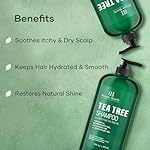 Botanic Hearth Tea Tree Shampoo, Vitamin C, Peppermint, Lavender and Rosemary Oil, Fights Dandruff and Dry Scalp, 16 fl oz - Image 3