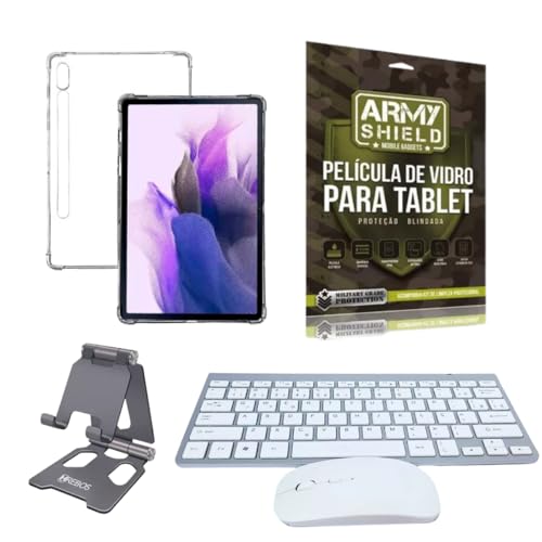 Kit Capa AntiShock Para Galaxy Tab S8 Plus 12.4