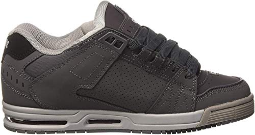 Image of Globe Men's Sabre Skateboard Shoes, Grey Dark Shadow Grey 15277, 7.5 US
