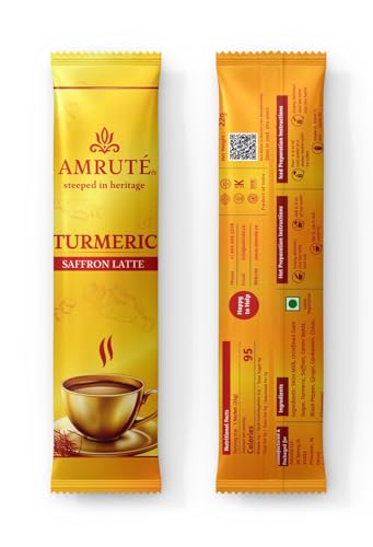 Bebida instantánea de té chai con cúrcuma 10 unidades miniatura 2